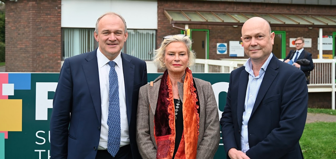 steve lodge ed davey rachel gilmour